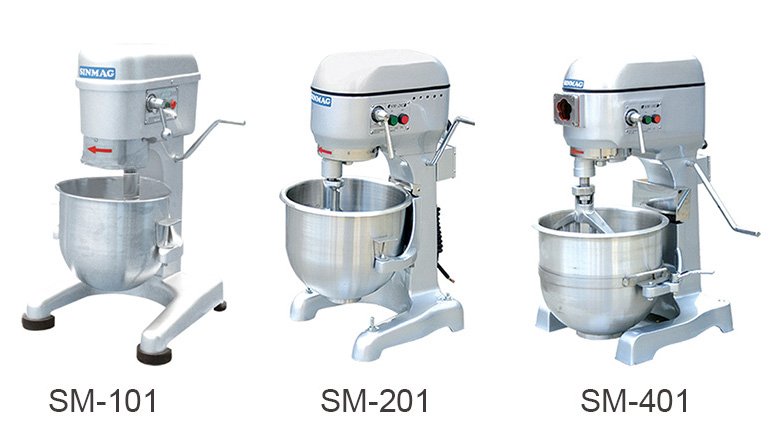 Planetary Mixer SINMAG SM-101, SM-201, SM-401